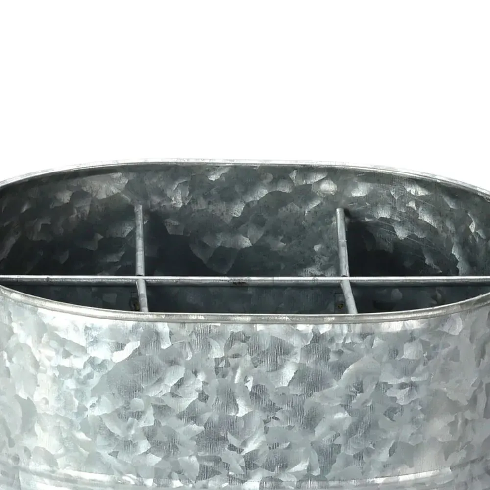 Illustration numéro 3 du produit Porte bouteilles métal zinc 6 bouteilles