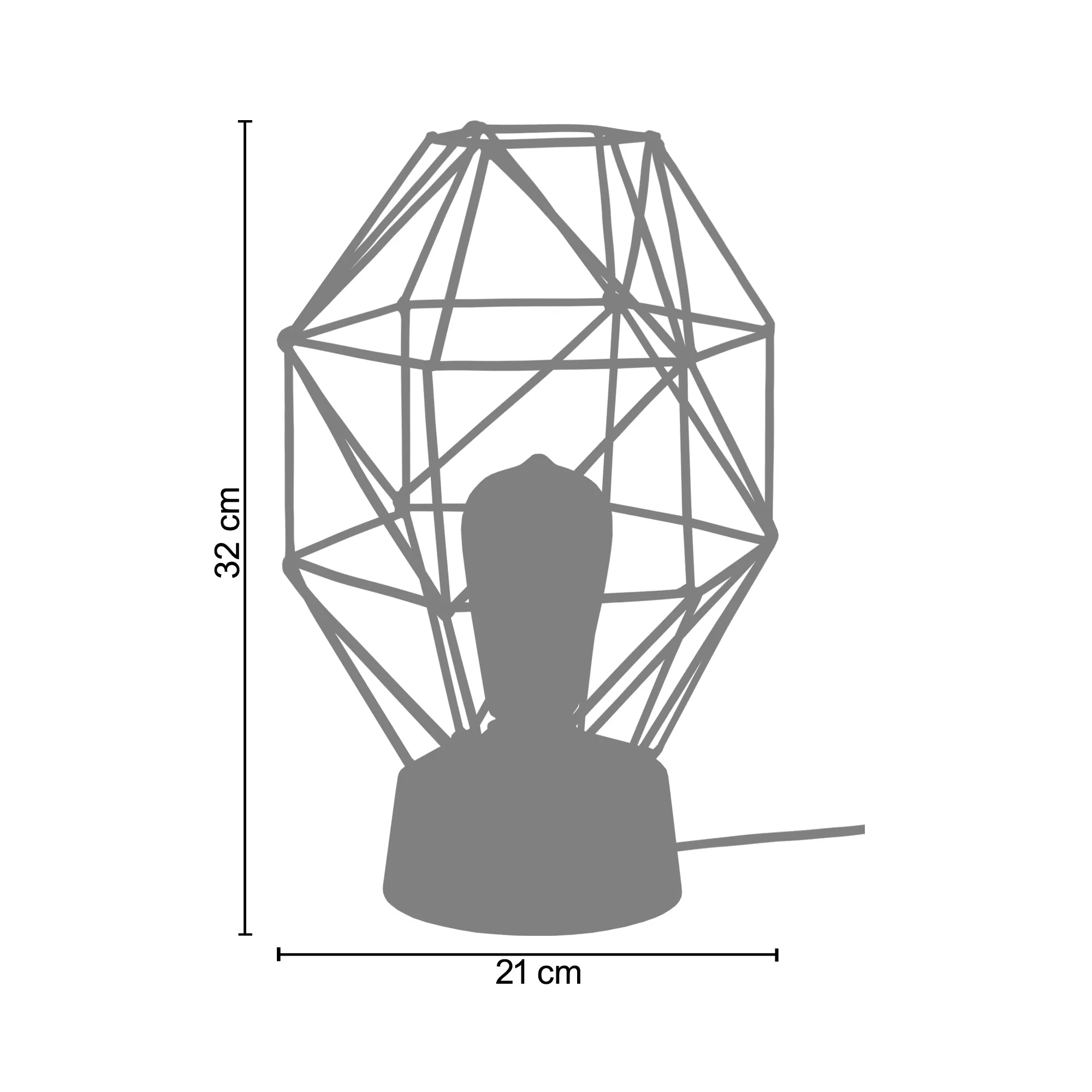 Illustration numéro 3 du produit Lampe de table bois naturel abat-jour métal or