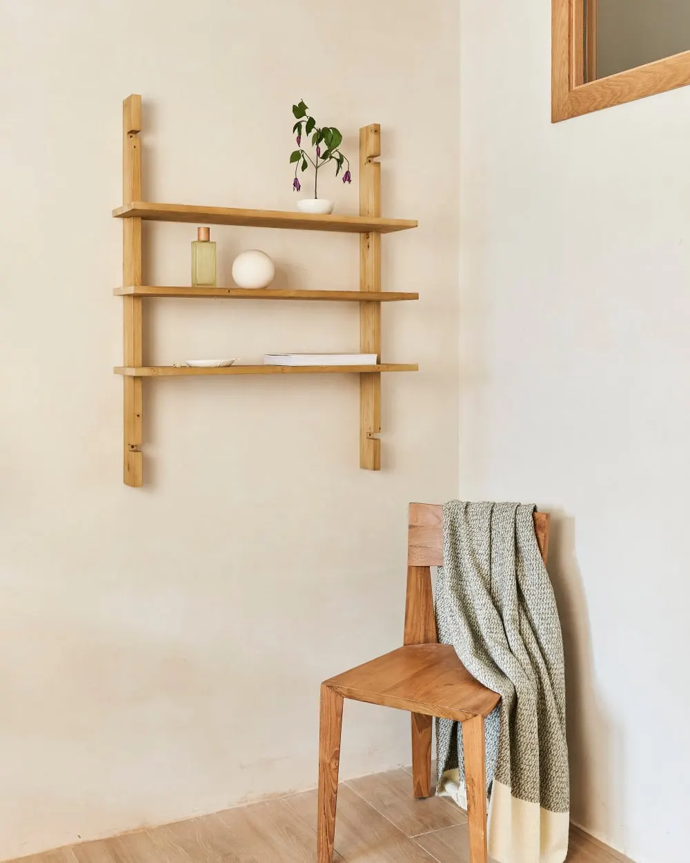 Illustration numéro 3 du produit Étagère modulaire individuelle naturel