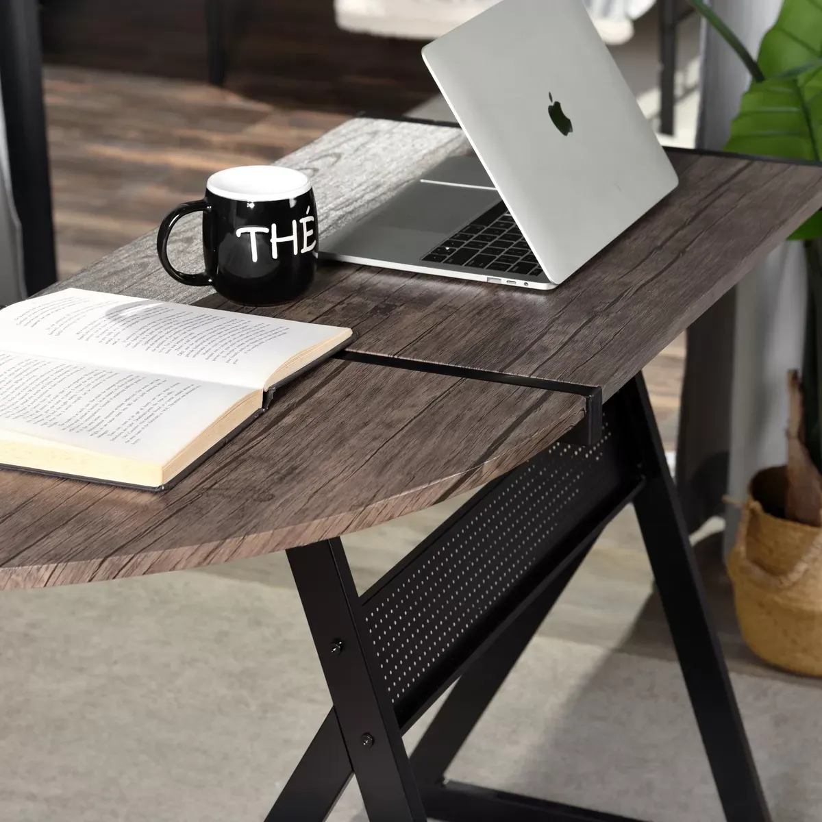 Illustration numéro 3 du produit Cabinet Moderne à Rangements Design Contemporain en Bois Blanc