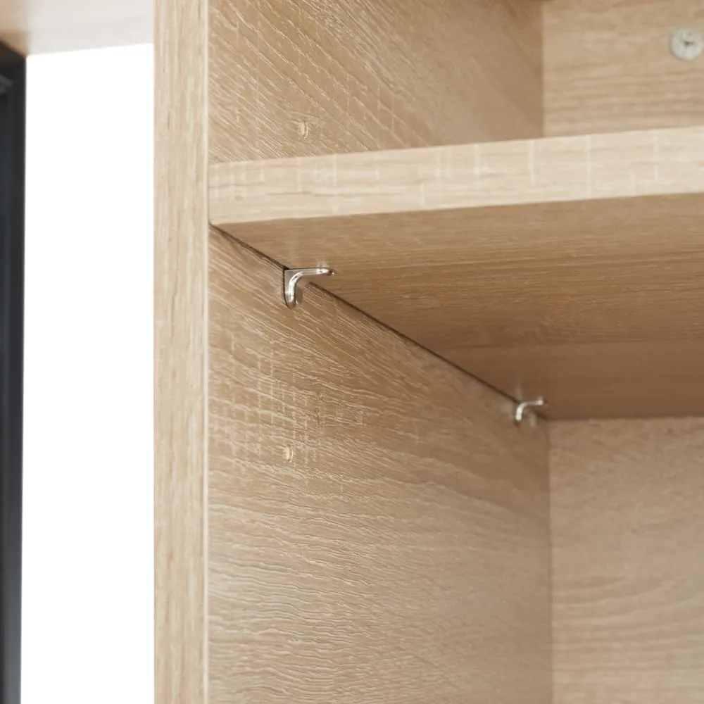 Illustration numéro 3 du produit Meuble TV Style industriel en Bois et Acier