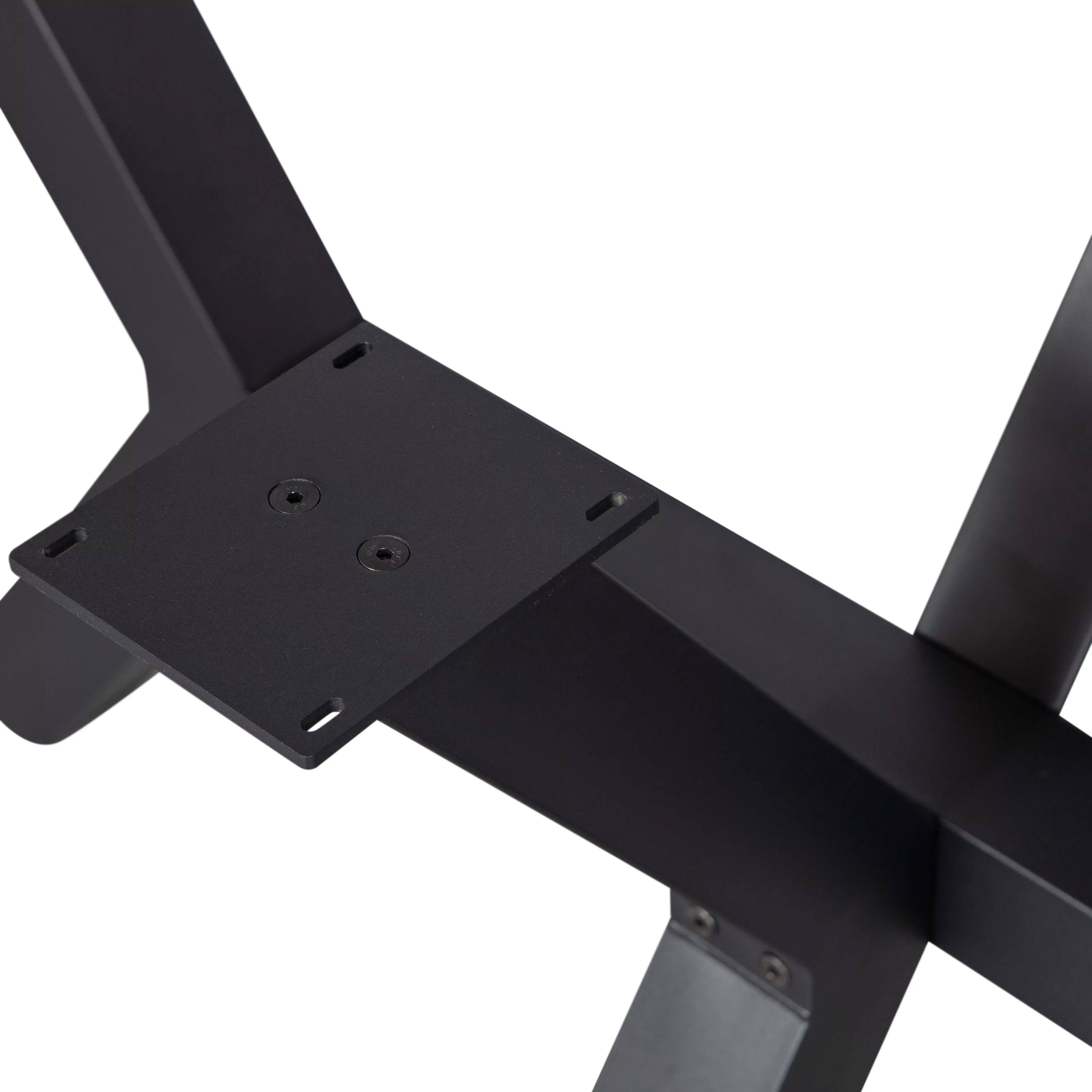 Illustration numéro 3 du produit Pied de table Zeeland en métal noir