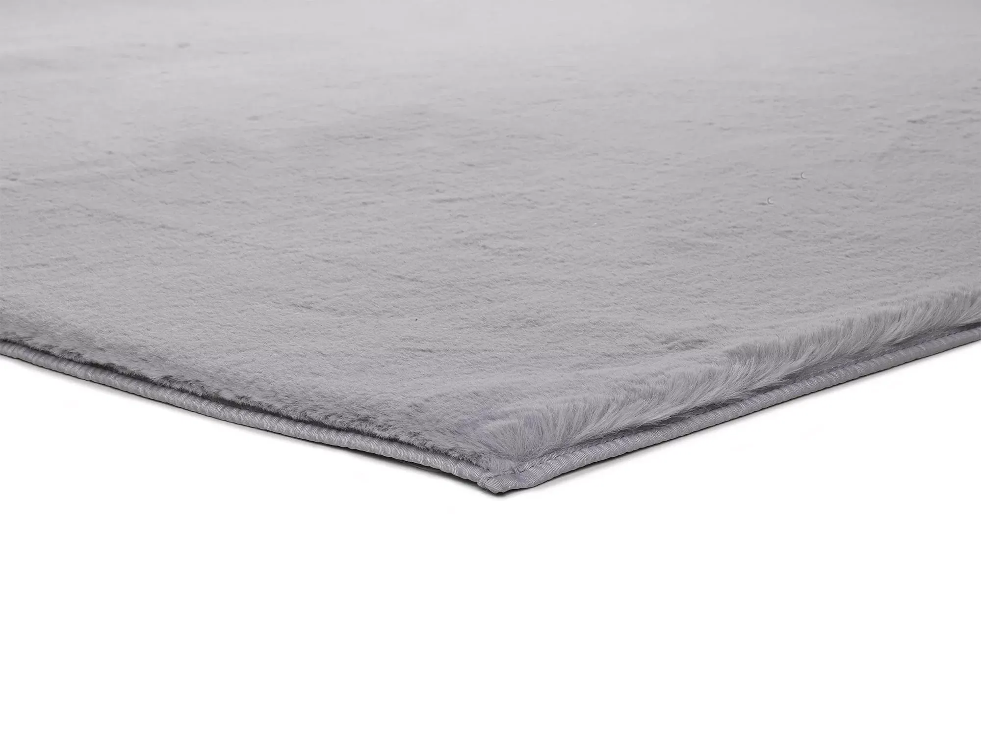 Illustration numéro 3 du produit Tapis lavable shaggy gris 120x180 cm