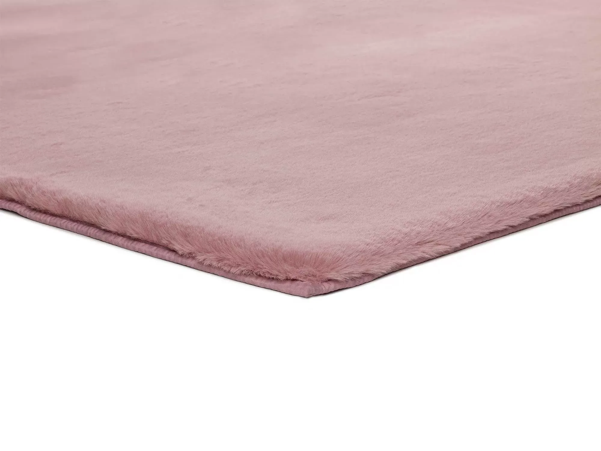 Illustration numéro 3 du produit Tapis lavable shaggy rose 120x180 cm