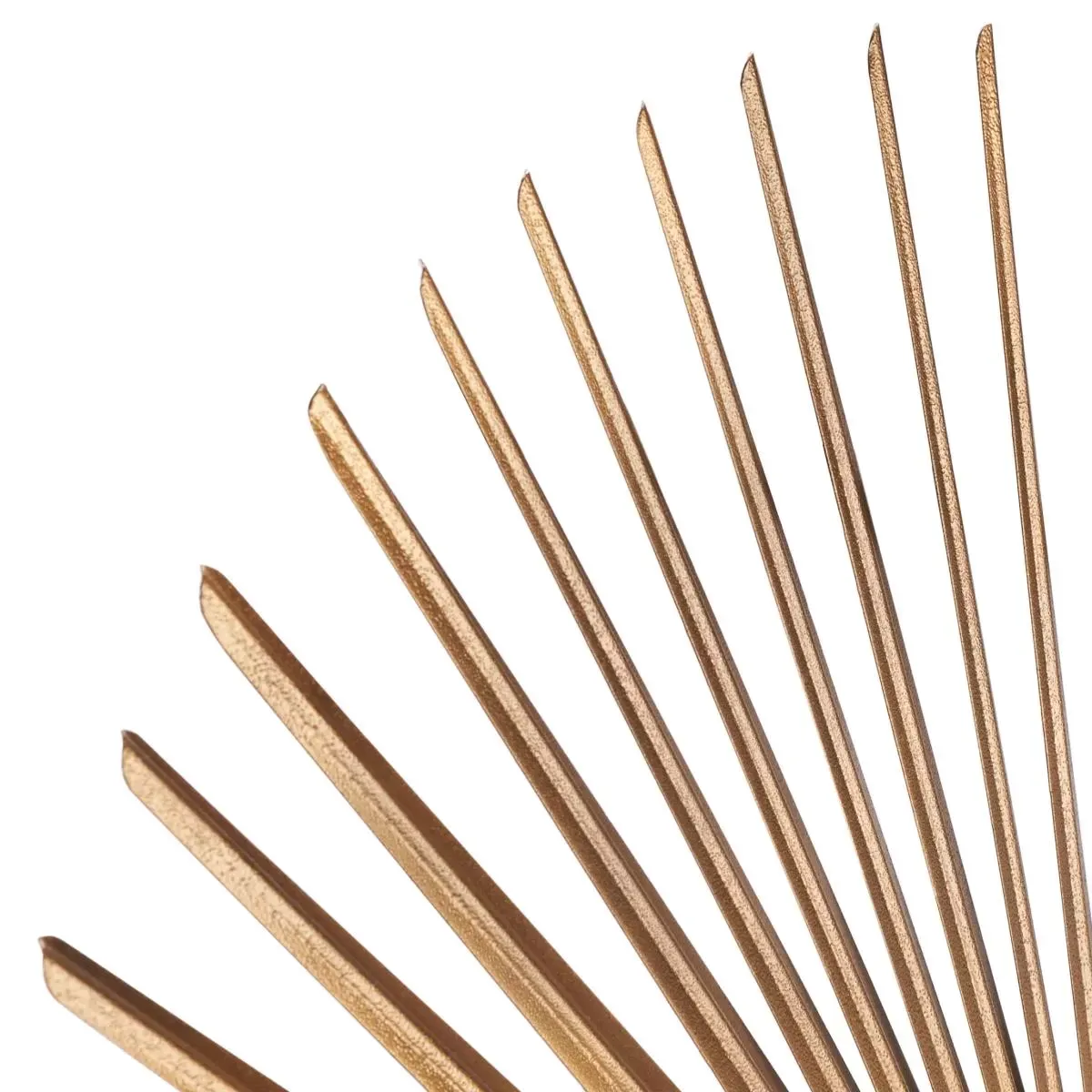 Illustration numéro 3 du produit Miroir en fer/verre/bois or