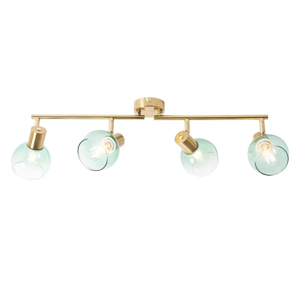 Illustration numéro 3 du produit Spot plafond en acier vert