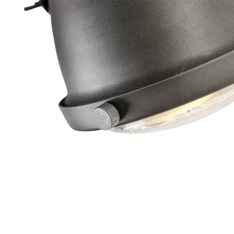 Illustration numéro 3 du produit Spot plafond en acier gris