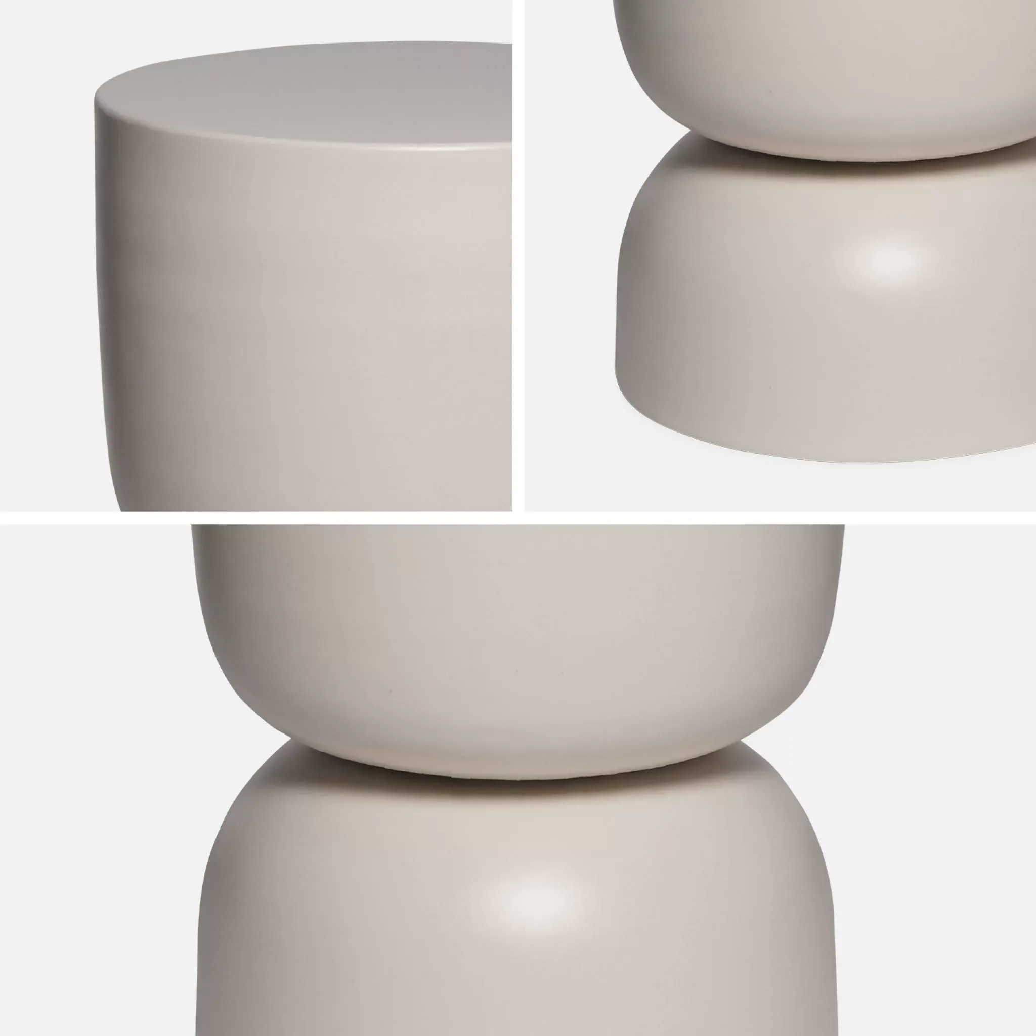 Illustration numéro 3 du produit Table d'appoint en métal