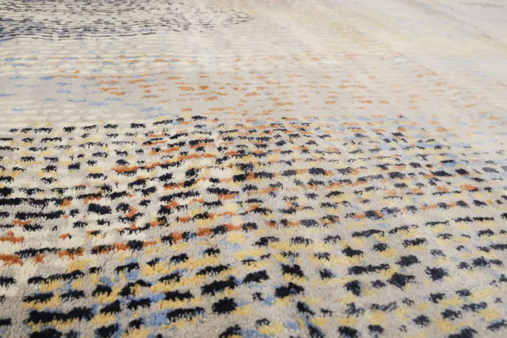 Illustration numéro 3 du produit Tapis plat à motif design multicolore 80x150