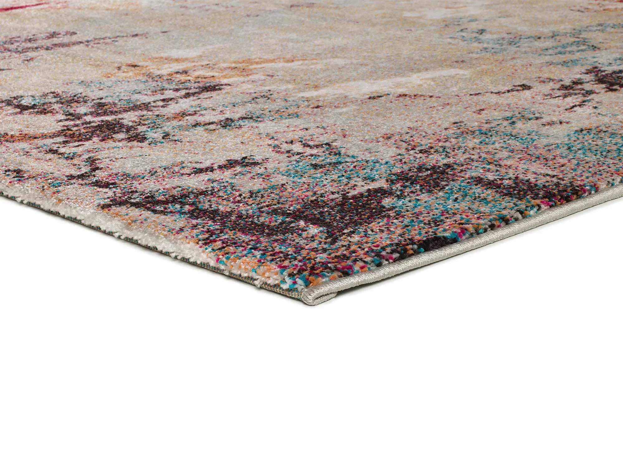 Illustration numéro 3 du produit Tapis abstrait beige/multicolore 80x150 cm