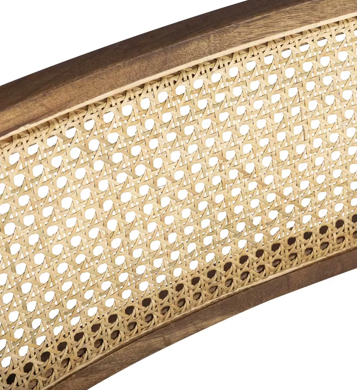 Illustration numéro 3 du produit Set de 2 chaises en fer noir et en similicuir marron