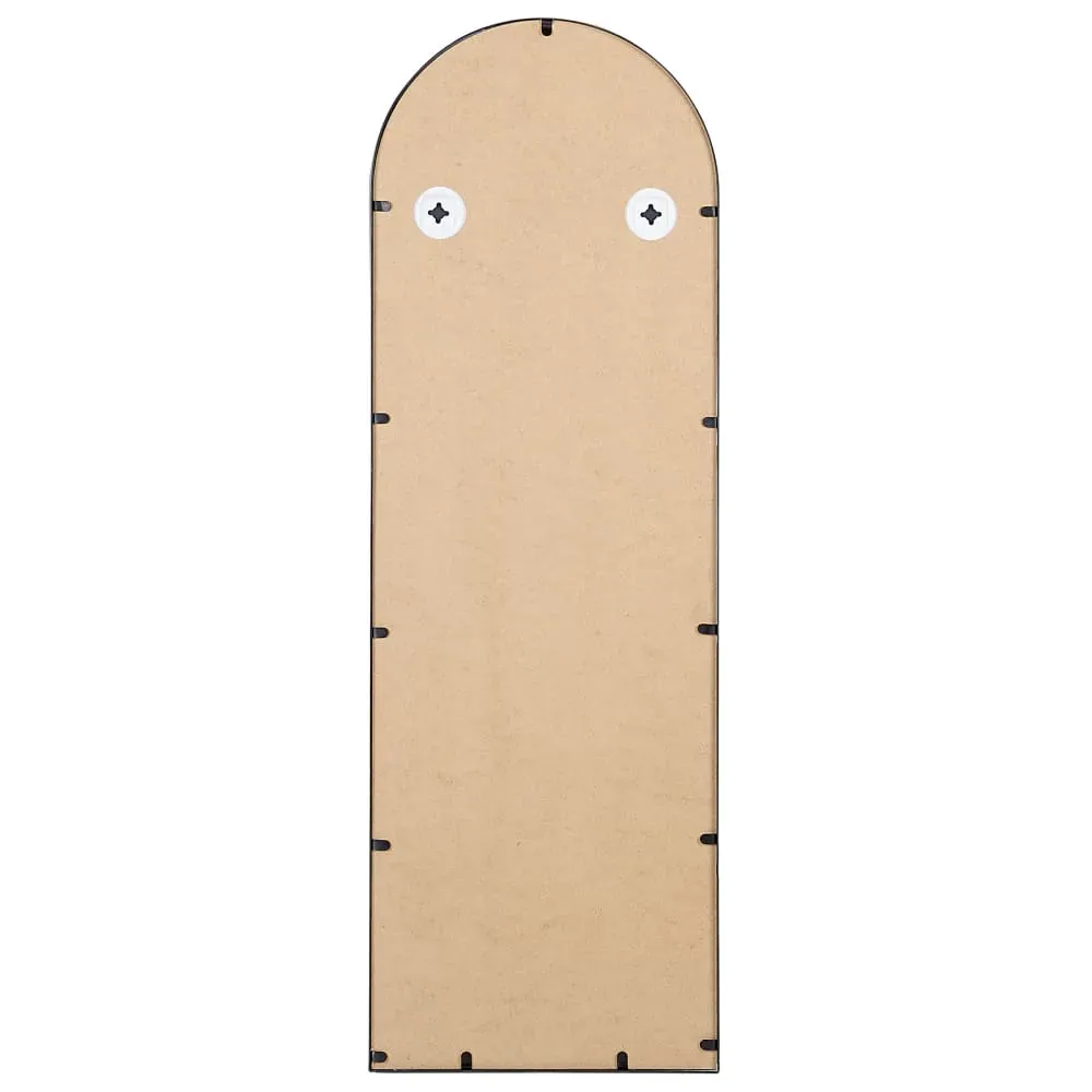 Illustration numéro 3 du produit Miroir en métal noir 120x40