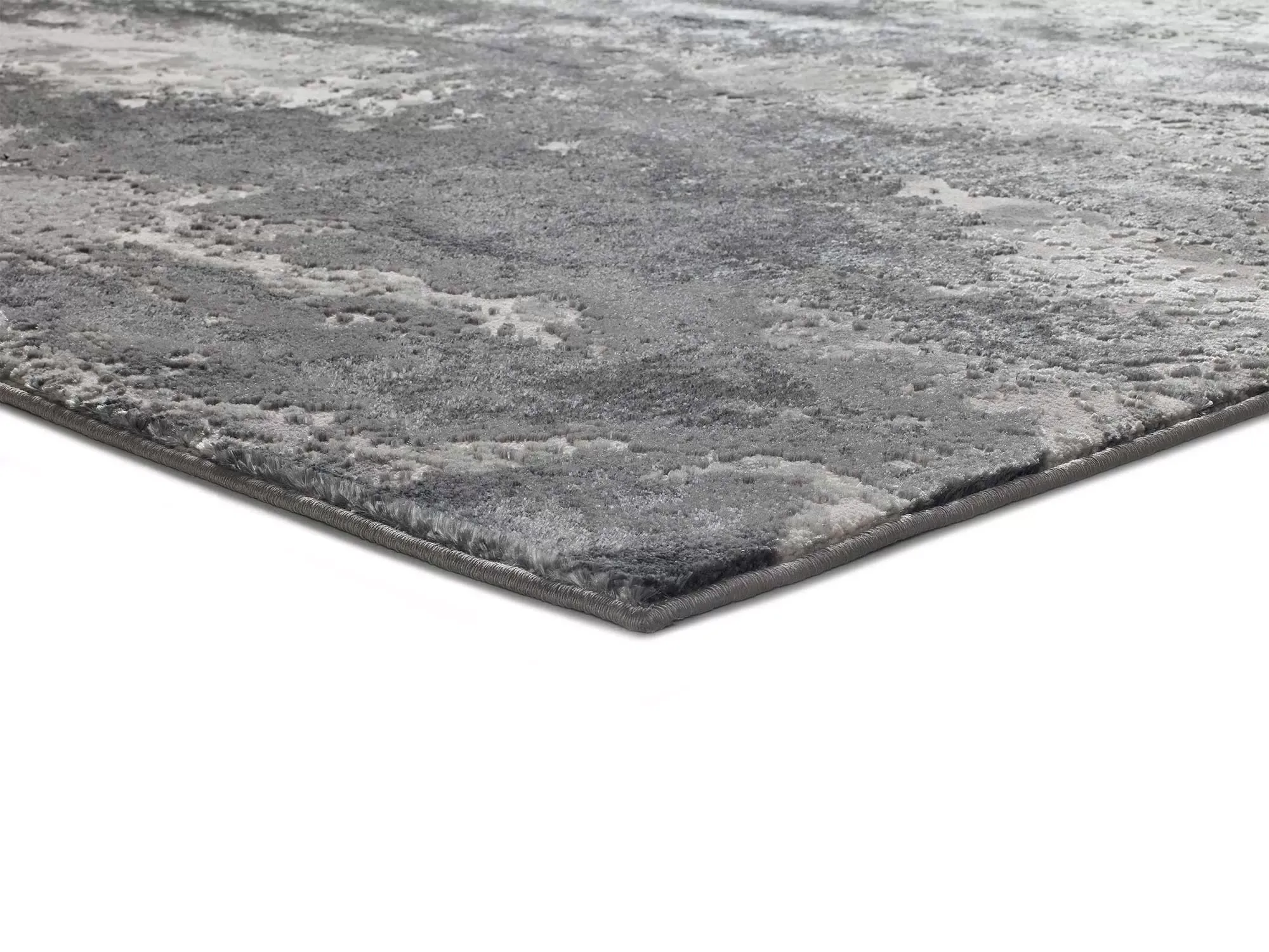 Illustration numéro 3 du produit Tapis abstrait gris 80x150 cm