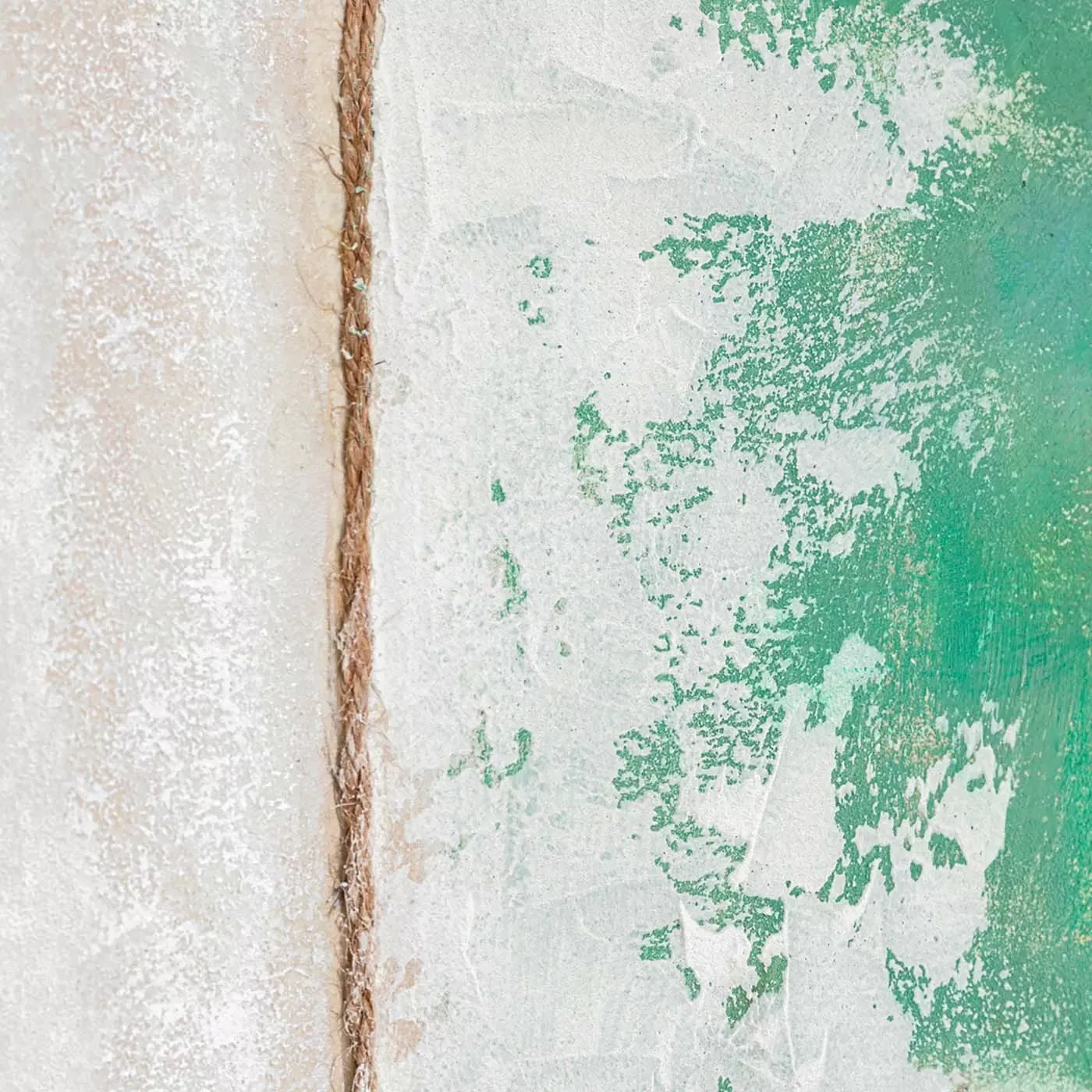 Illustration numéro 3 du produit Peinture Frame Dust 120x120cm verte Kare Design