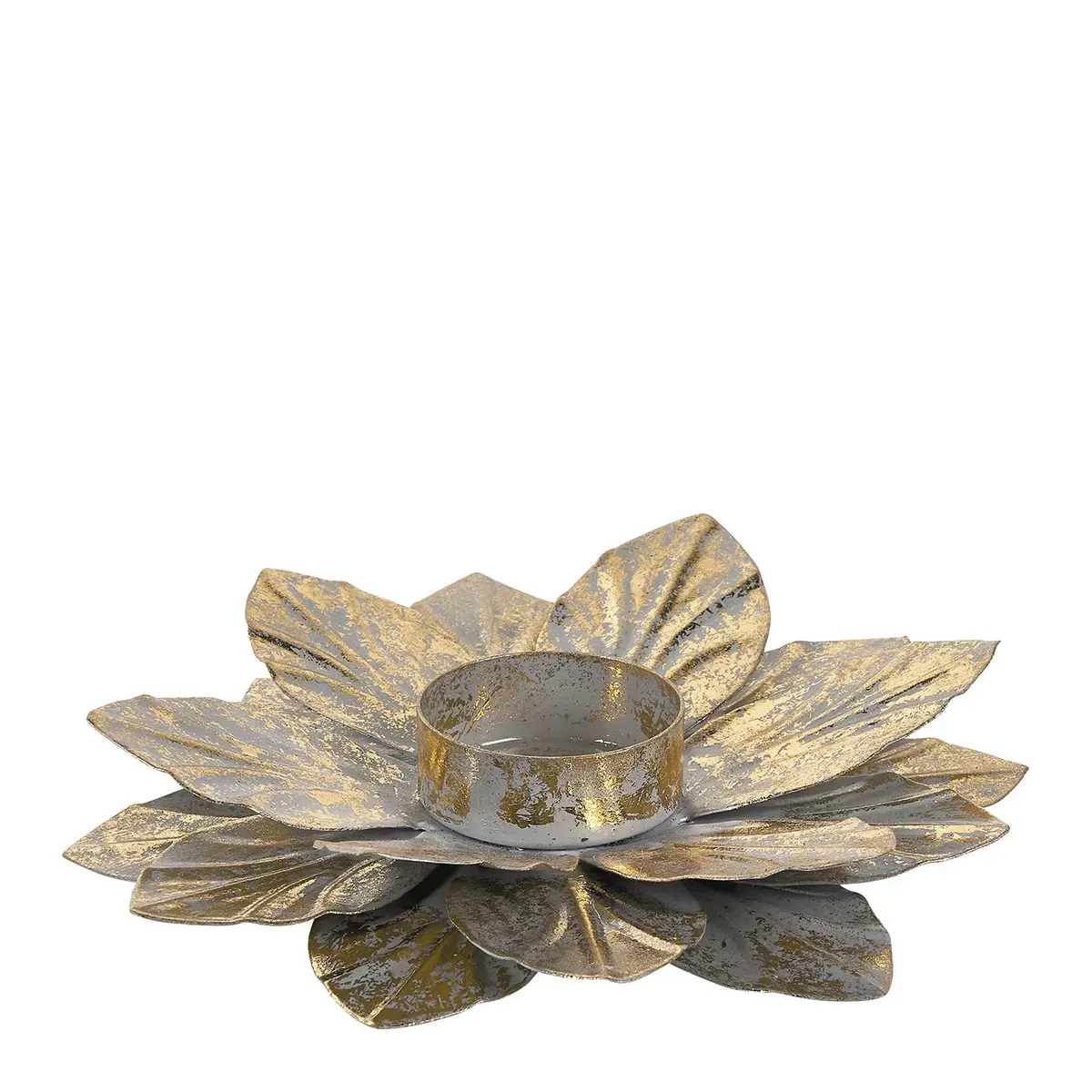 Illustration numéro 3 du produit Set de 3 bougeoirs Fleurs