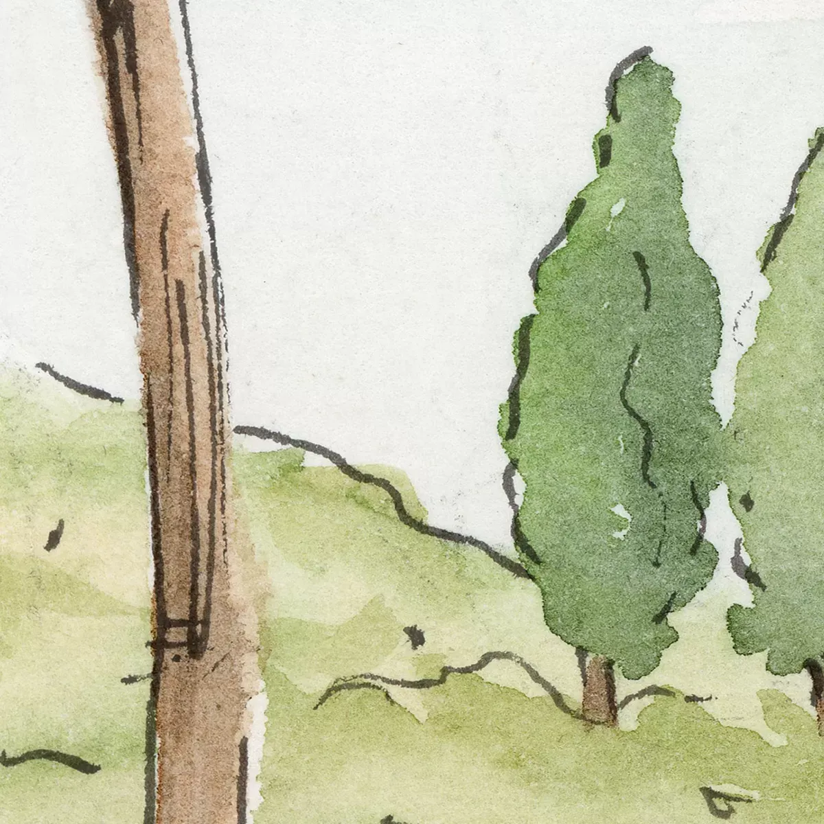 Illustration numéro 3 du produit Papier peint panoramique paysage de côte d'azur couleurs 375x250cm