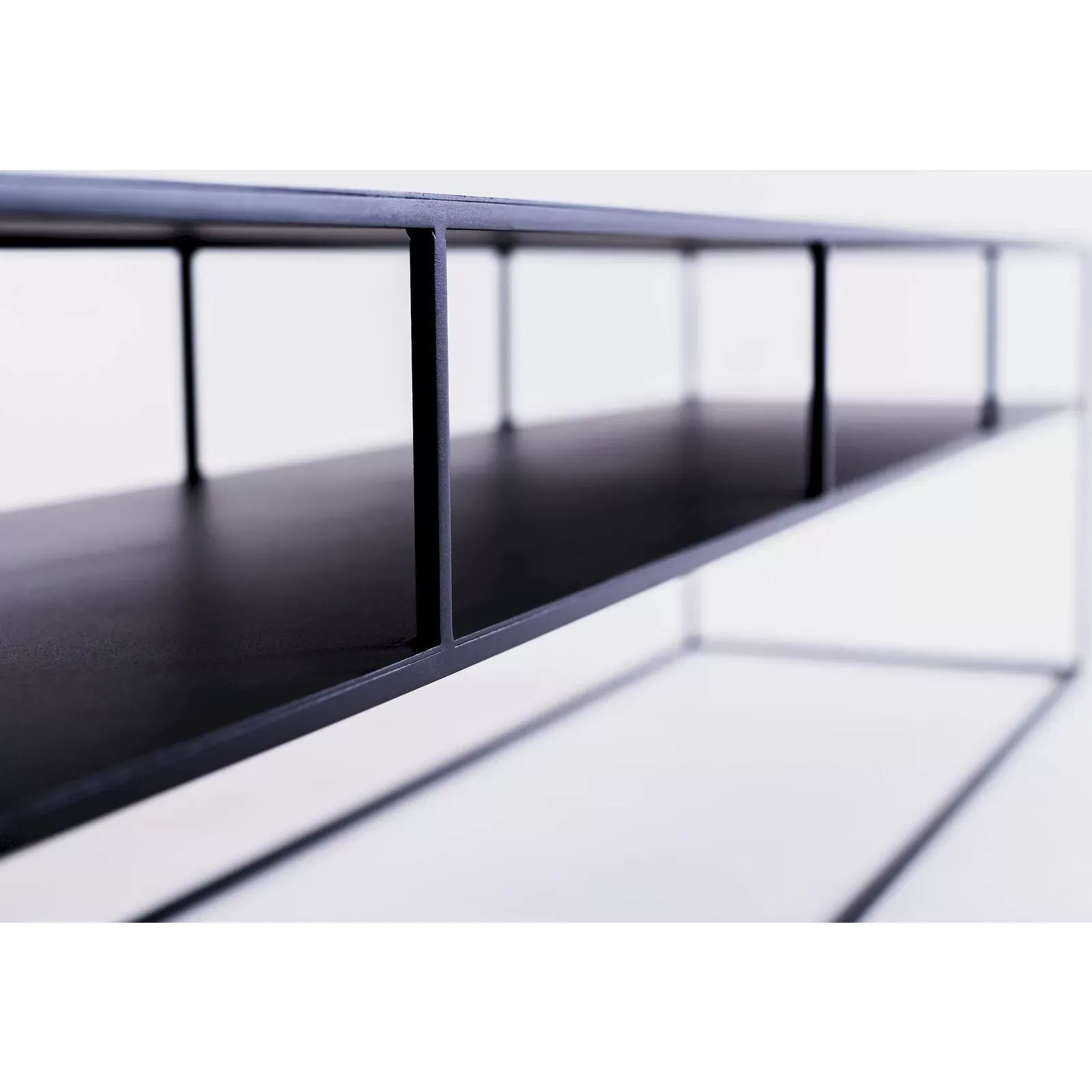 Illustration numéro 3 du produit Meuble TV Métal Noir