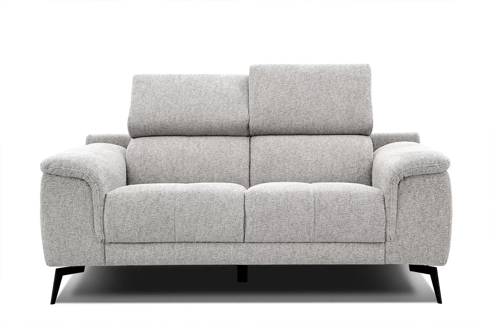 Illustration numéro 3 du produit Canapé 2 places avec appuie-tête réglables, beige