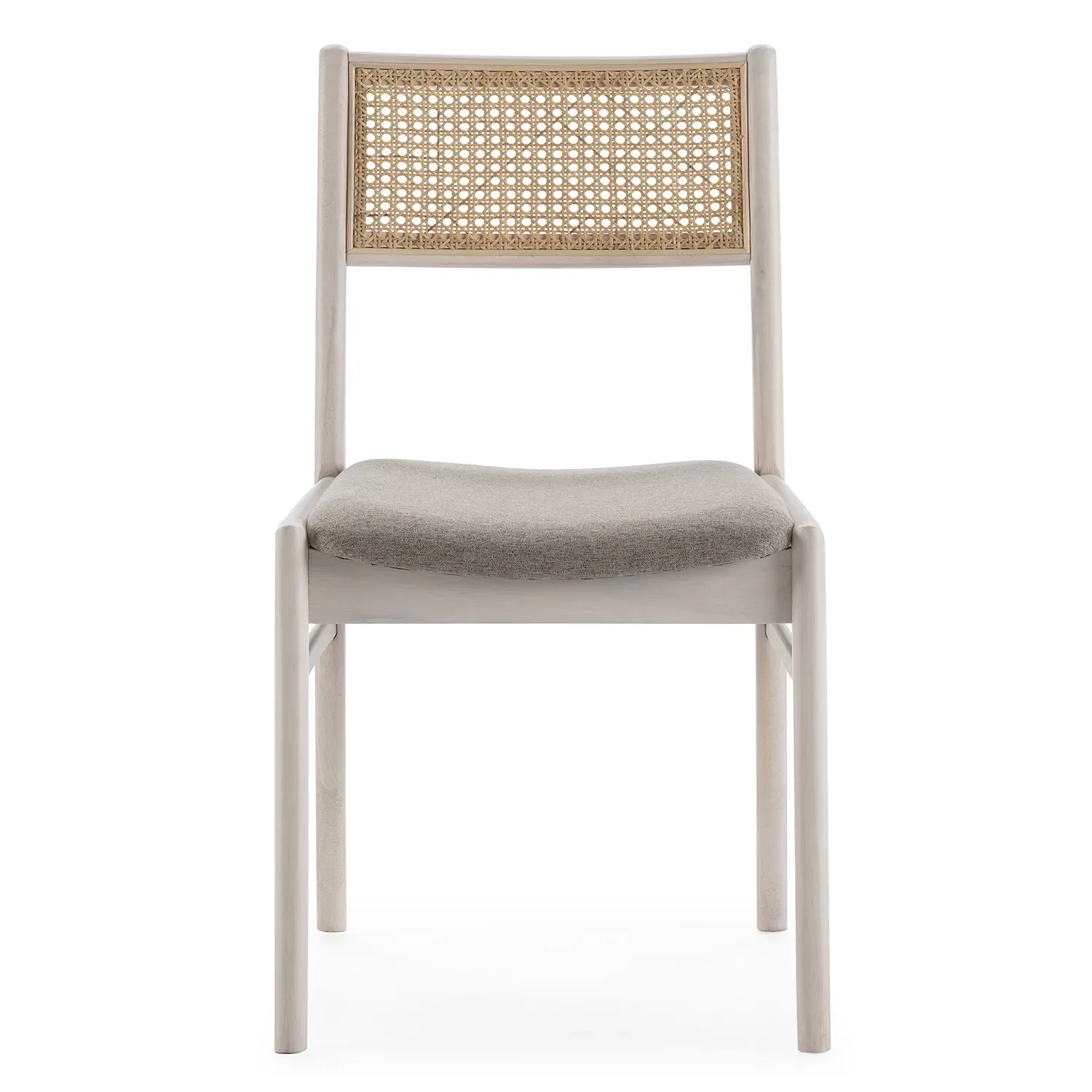 Illustration numéro 3 du produit Pack de 2 chaises couleur blanc wash