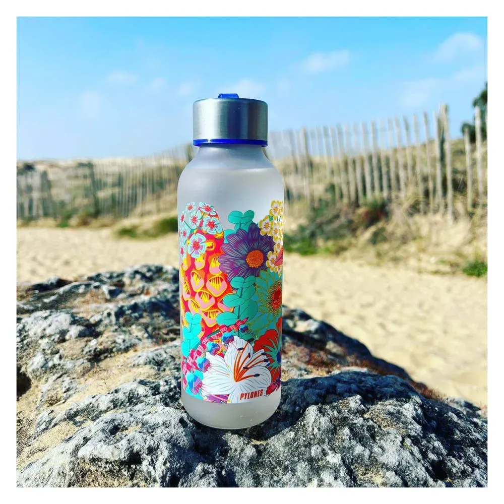 Illustration numéro 3 du produit Gourde 42 cl  bleu Tritan 22 x 6 x 6 cm