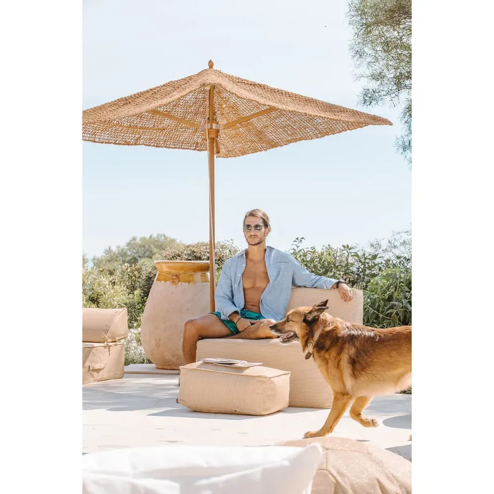 Illustration numéro 3 du produit Parasol 3x2m fibre de coco