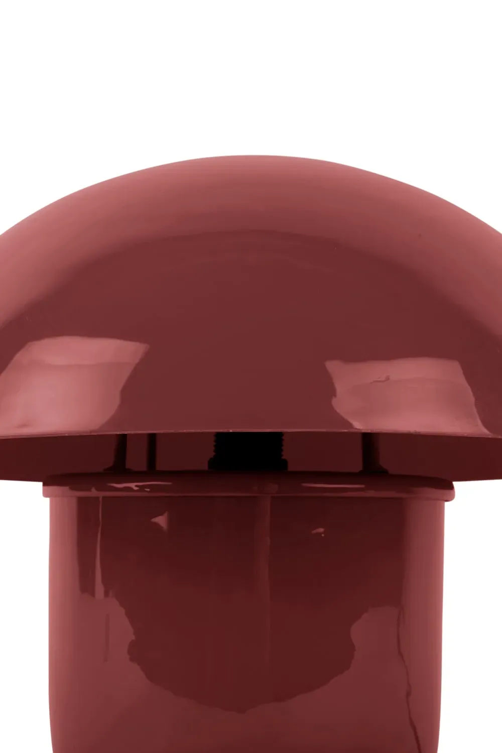 Illustration numéro 3 du produit Lampe de Table fer rouge 29x29x25cm