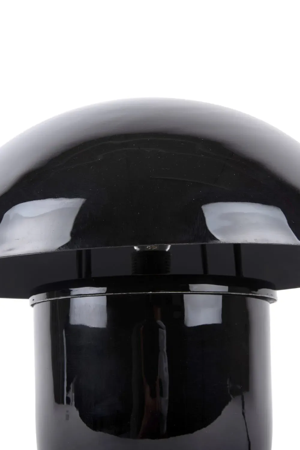 Illustration numéro 3 du produit Lampe de Table fer noir 29x29x25cm