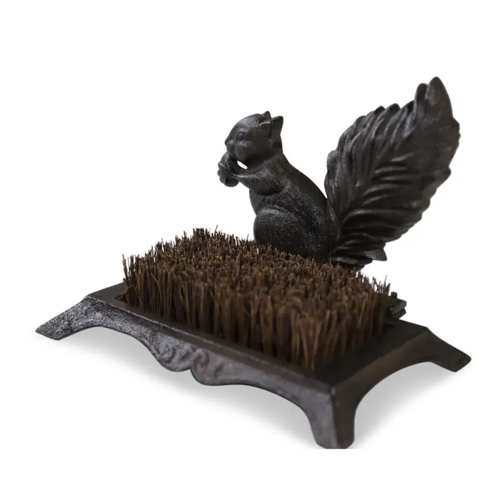 Illustration numéro 3 du produit Gratte-pied fonte marron