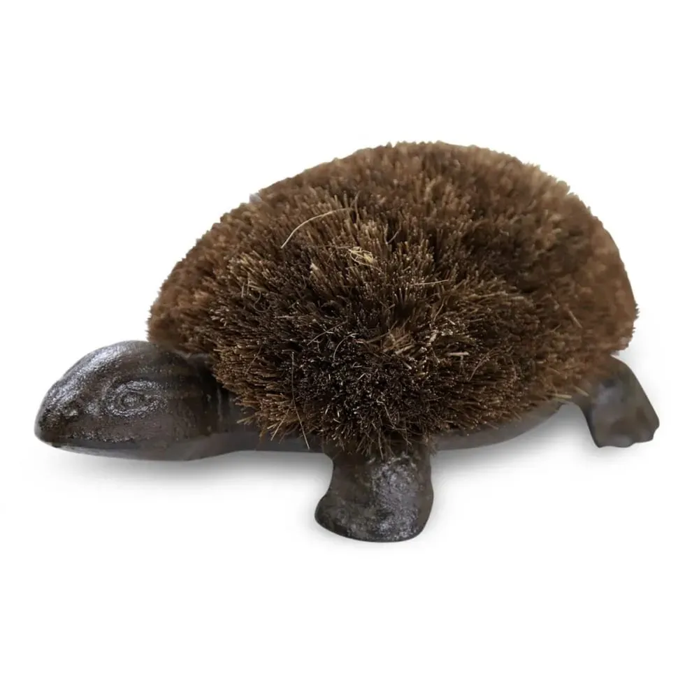 Illustration numéro 3 du produit Gratte-pied fonte en fonte-bois marron