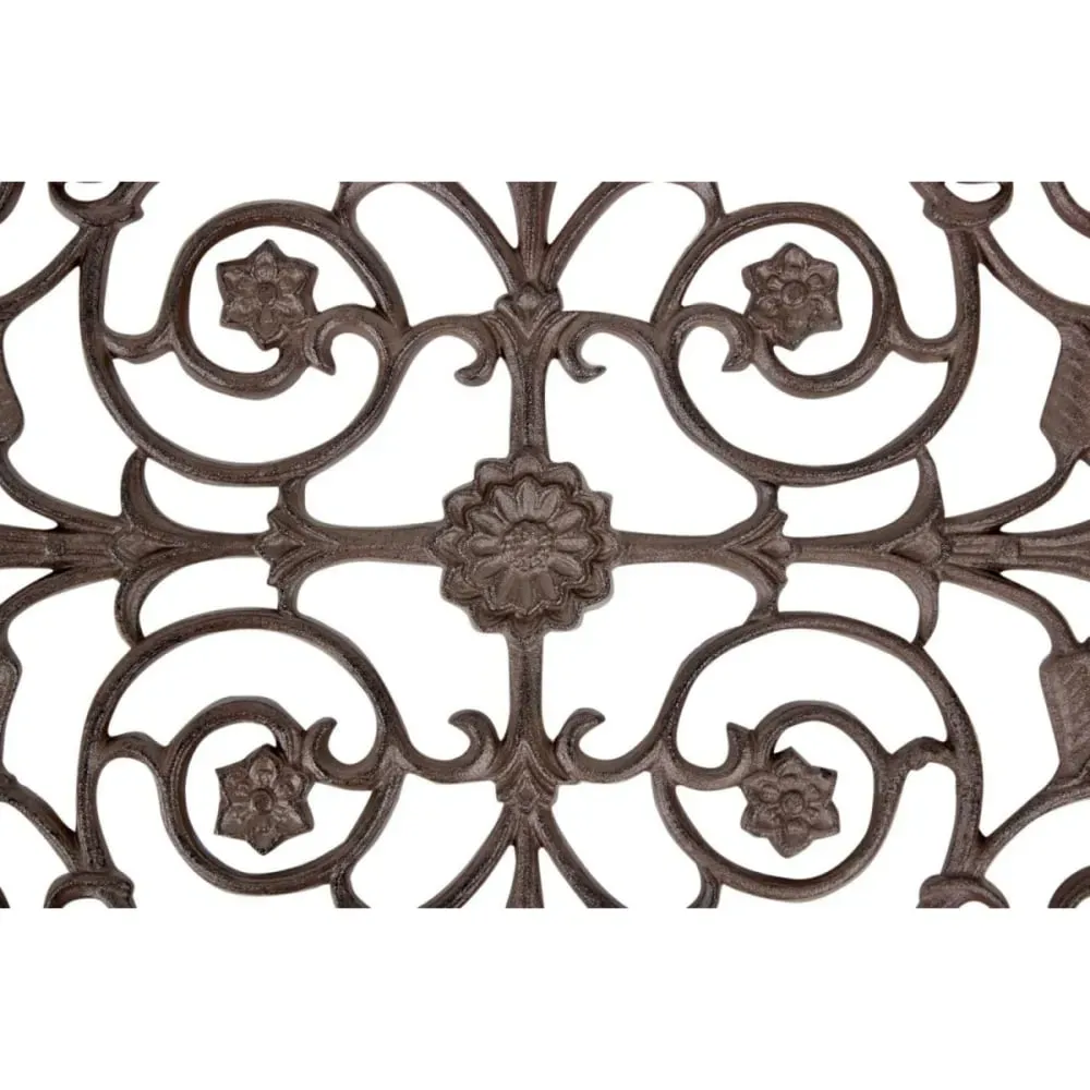 Illustration numéro 3 du produit Paillasson rectangulaire fonte marron