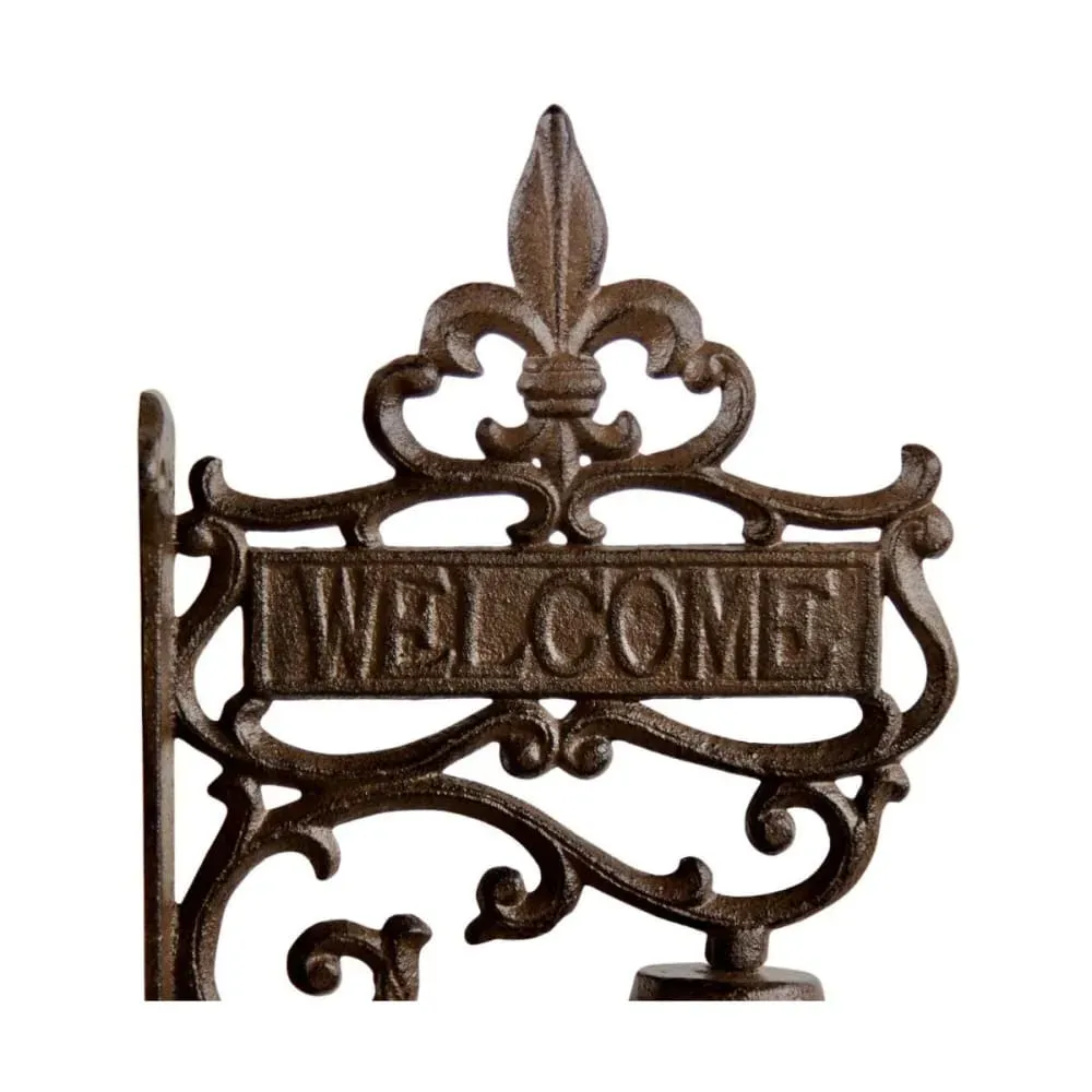 Illustration numéro 3 du produit Cloche fonte marron