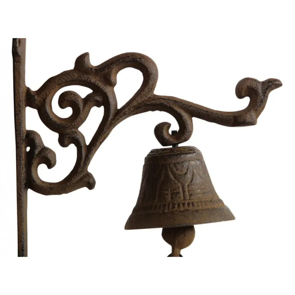 Illustration numéro 3 du produit Cloche fonte marron