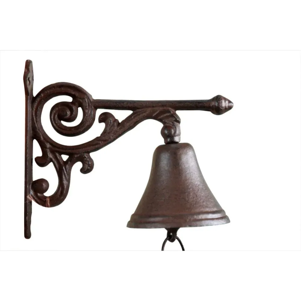 Illustration numéro 3 du produit Cloche arabesque fonte marron