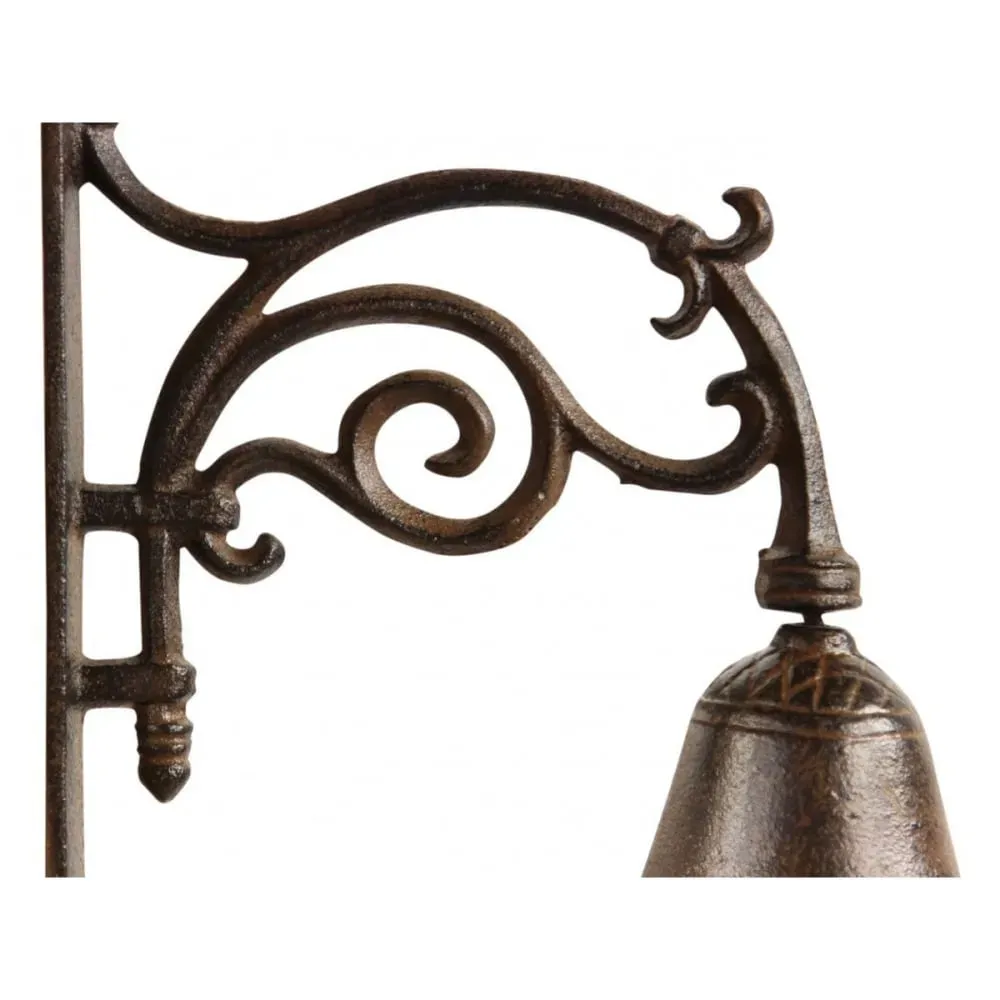 Illustration numéro 3 du produit Cloche fonte marron