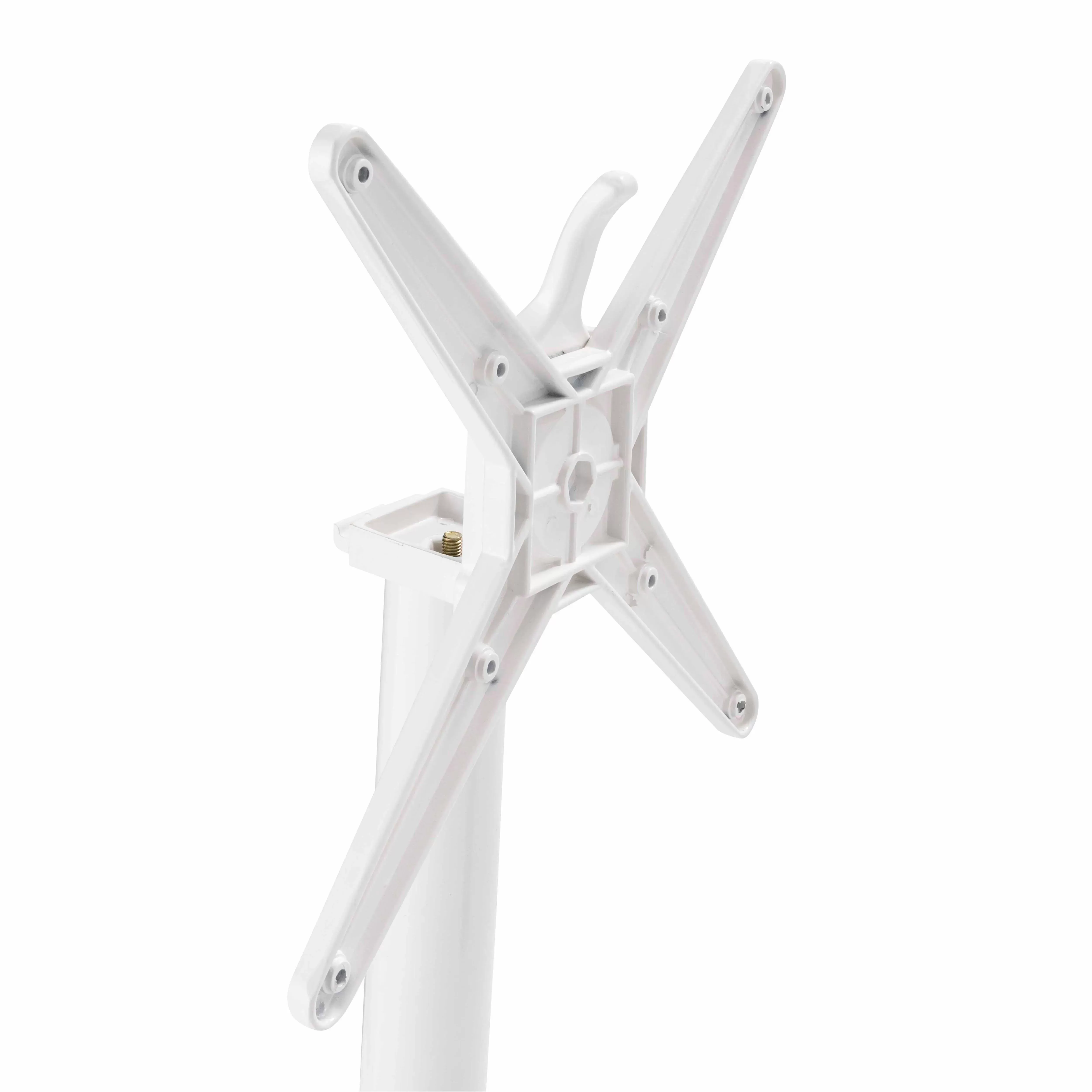 Illustration numéro 3 du produit Pied pour table avec système inclinable 108cm en aluminium blanc Klipo