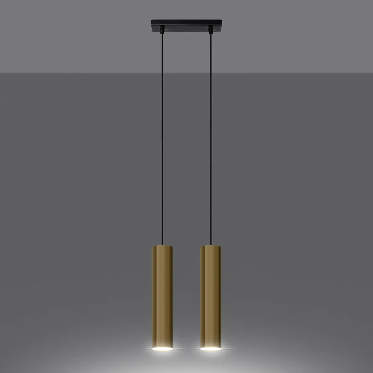 Illustration numéro 3 du produit Lampe suspendue acier éclat H 31 cm
