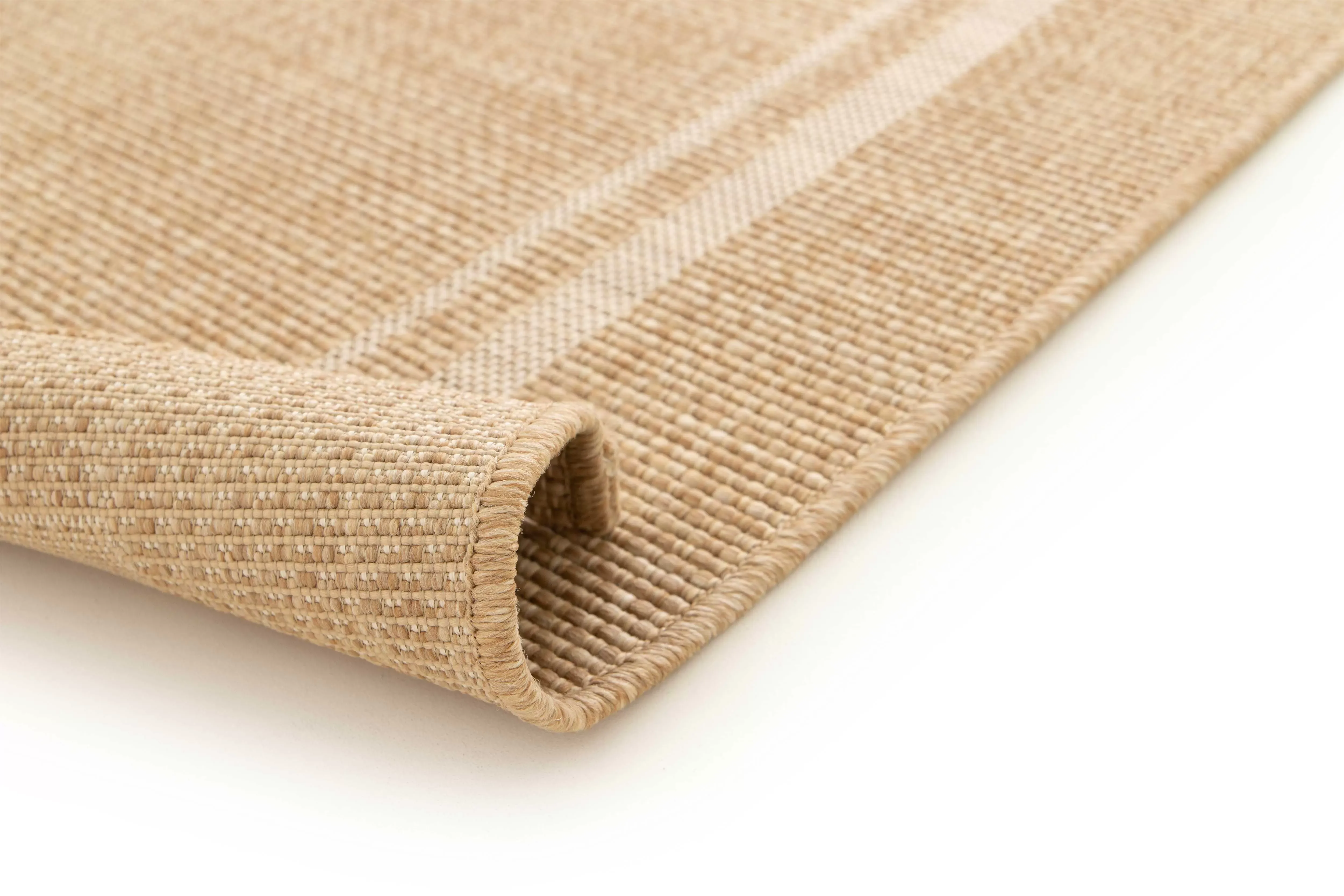 Illustration numéro 3 du produit Tapis d'extérieur effet jute beige 120x170 cm