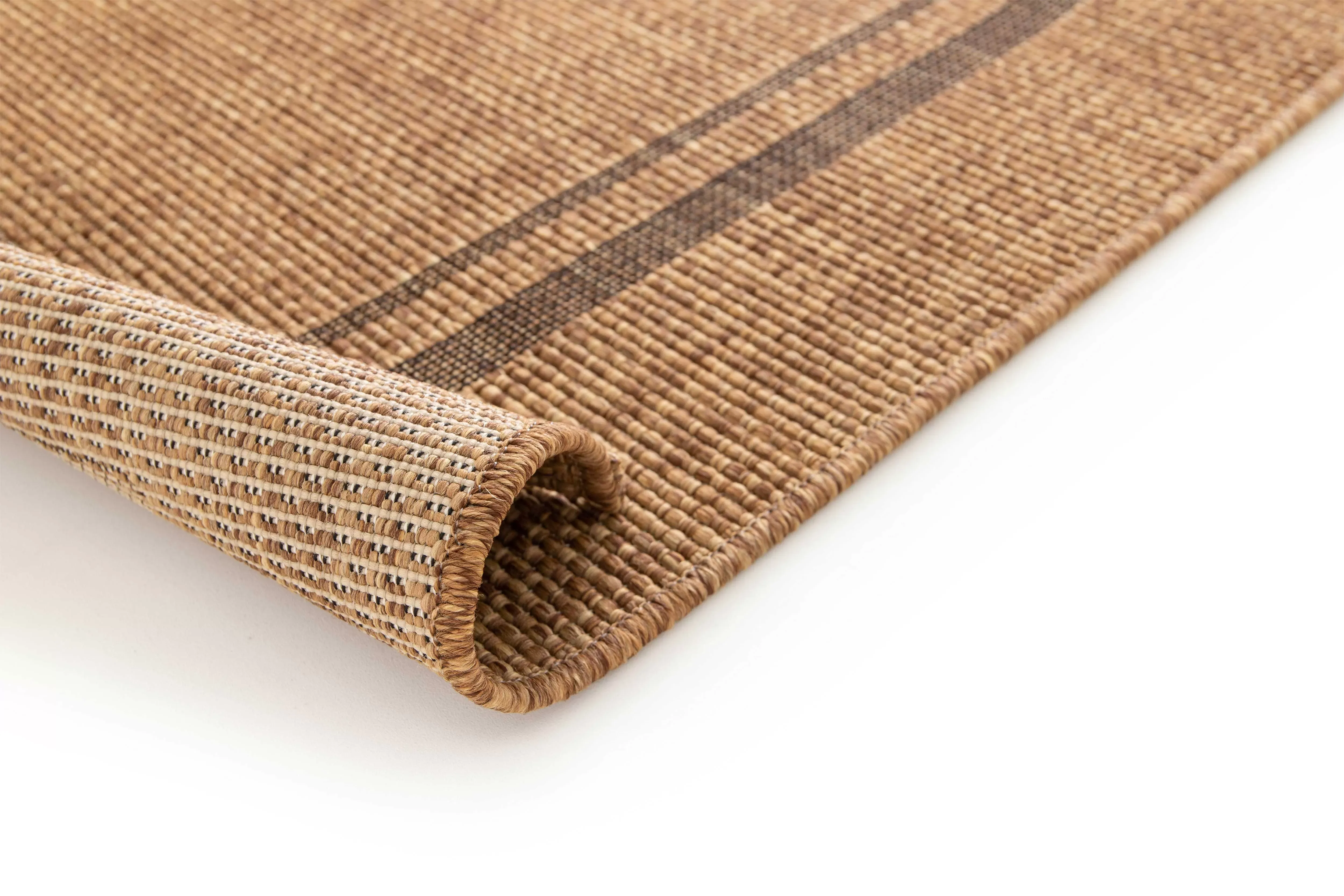 Illustration numéro 3 du produit Tapis d'extérieur effet jute marron 120x170 cm