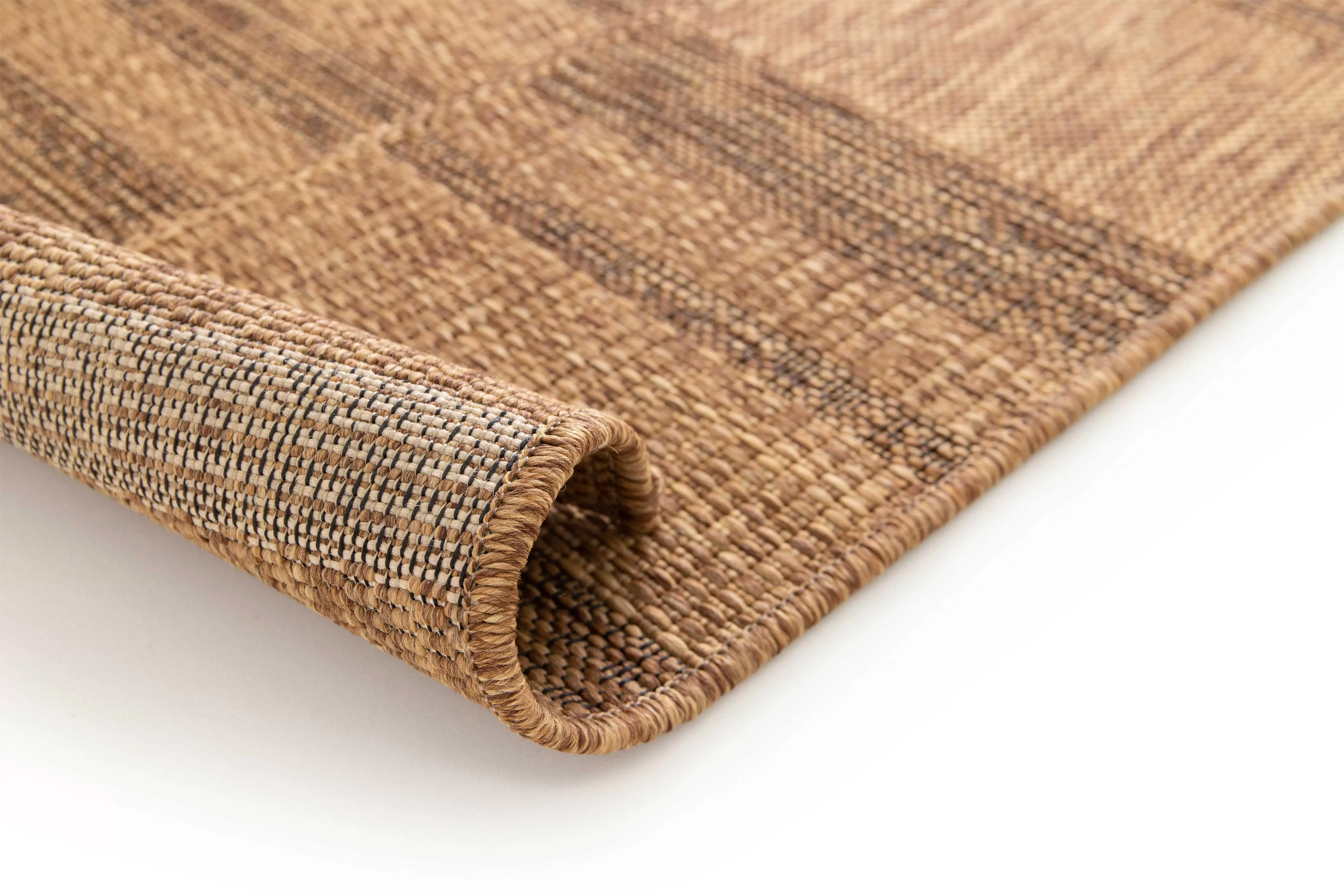 Illustration numéro 3 du produit Tapis d'extérieur effet jute marron 120x170 cm