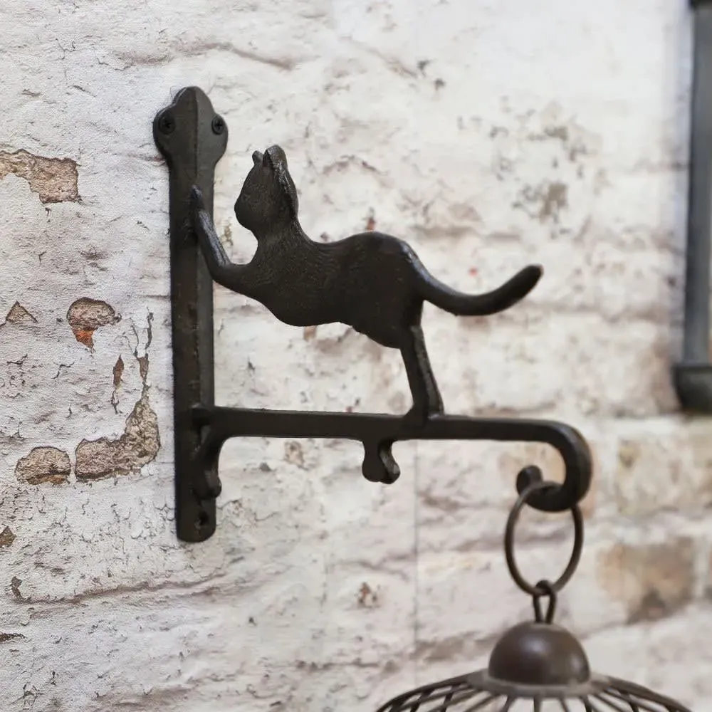 Illustration numéro 3 du produit Potence murale fonte marron 26 x 23 cm