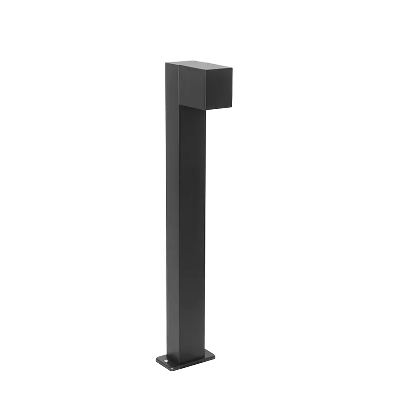 Illustration numéro 3 du produit Lampadaire extérieur en aluminium noir
