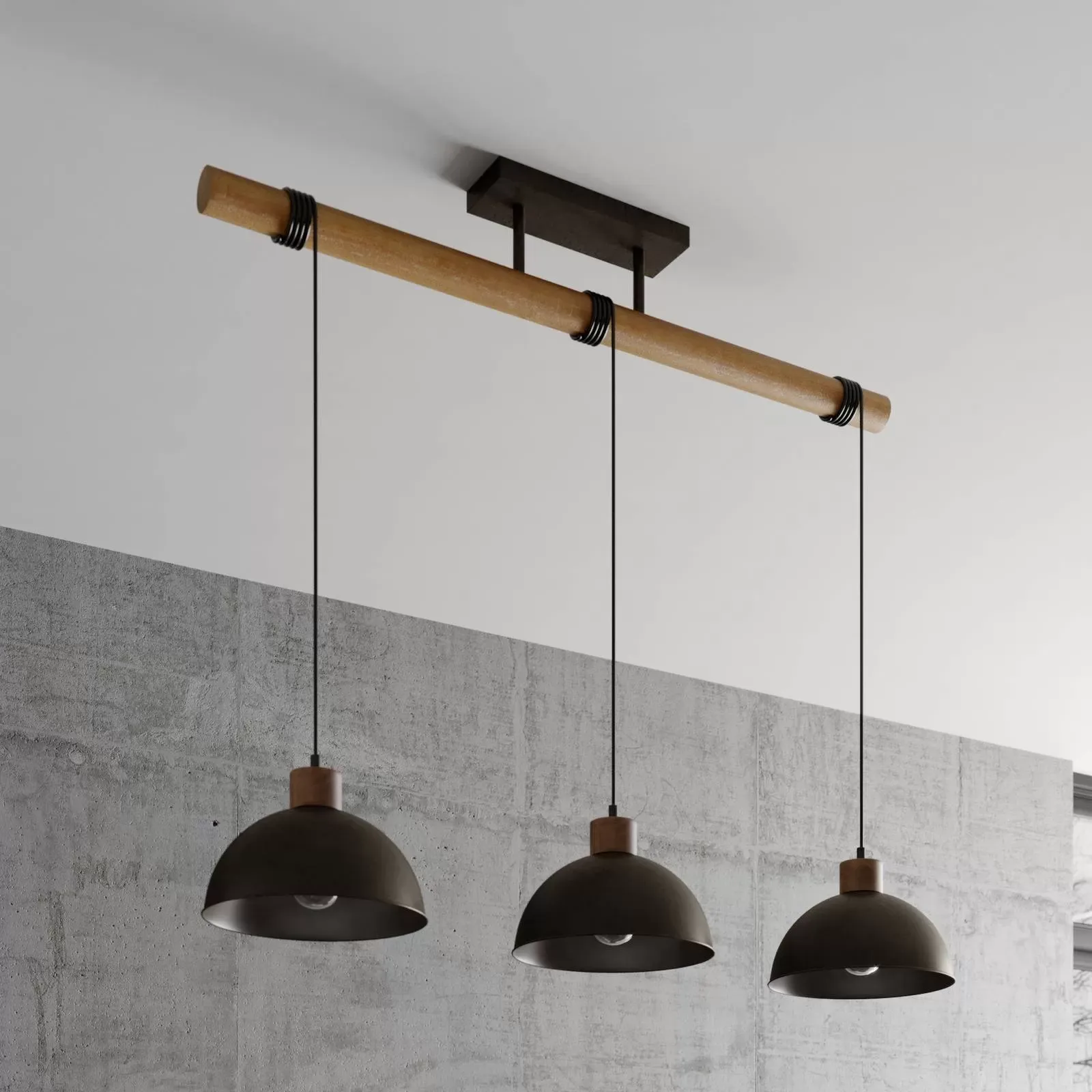 Illustration numéro 3 du produit Suspension en Métal Gris