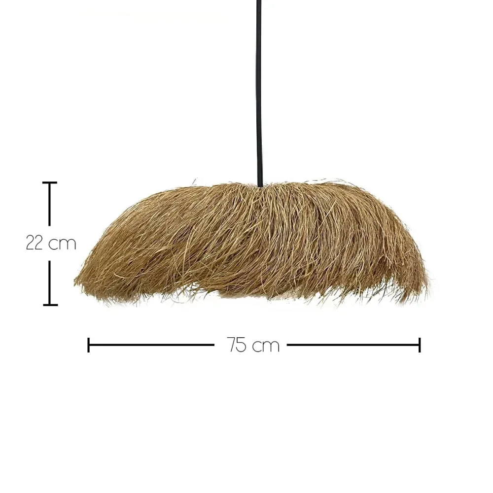 Illustration numéro 3 du produit Suspension d'extérieur avec cable Herbe marine Beige D75CM