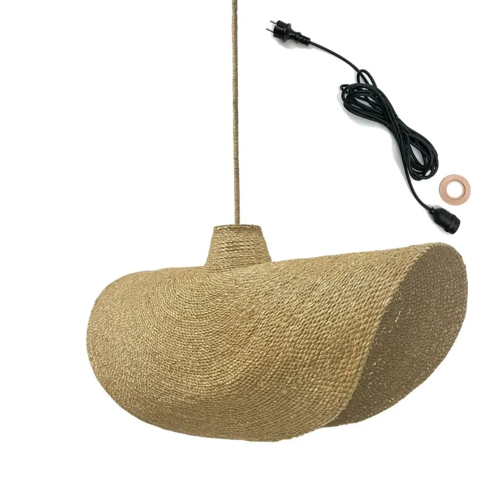 Illustration numéro 3 du produit Suspension d'extérieur avec cable Herbe marine Beige D93CM