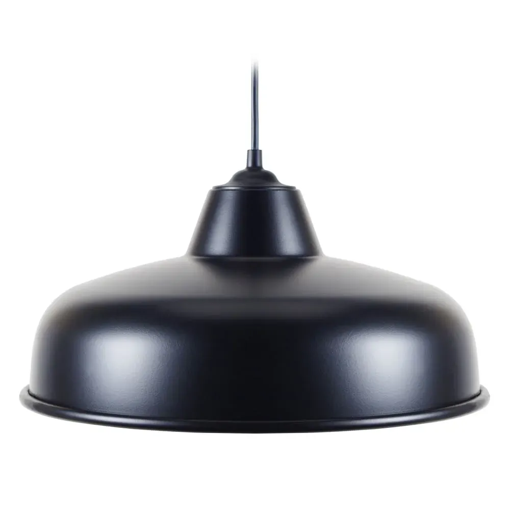 Illustration numéro 3 du produit Suspension  métal,Noir ,H75xD32xP32cm