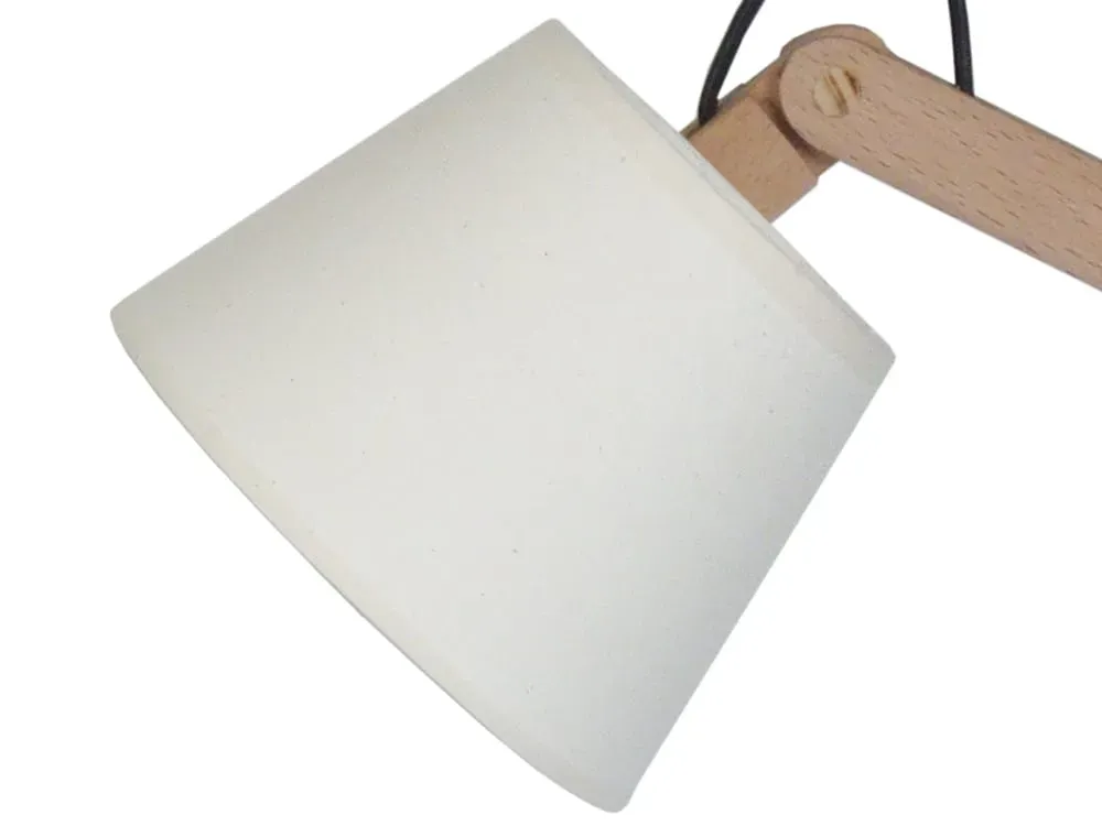 Illustration numéro 3 du produit Lampes à poser  bois,Gris ,H45xD18xP18cm