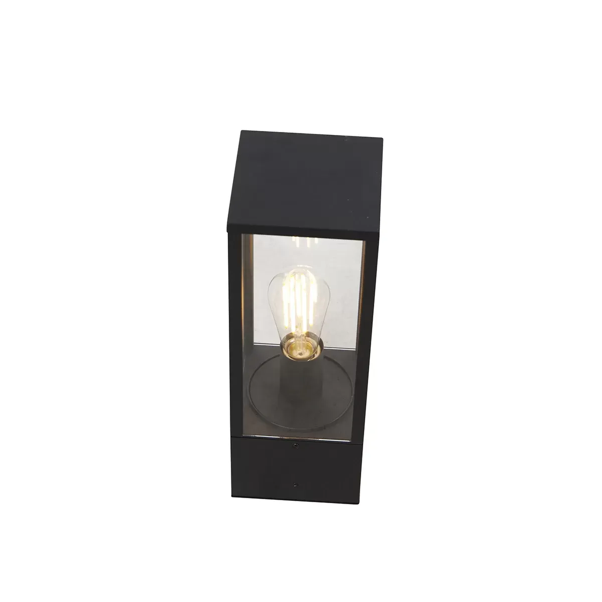 Illustration numéro 3 du produit Lampadaire extérieur en aluminium noir