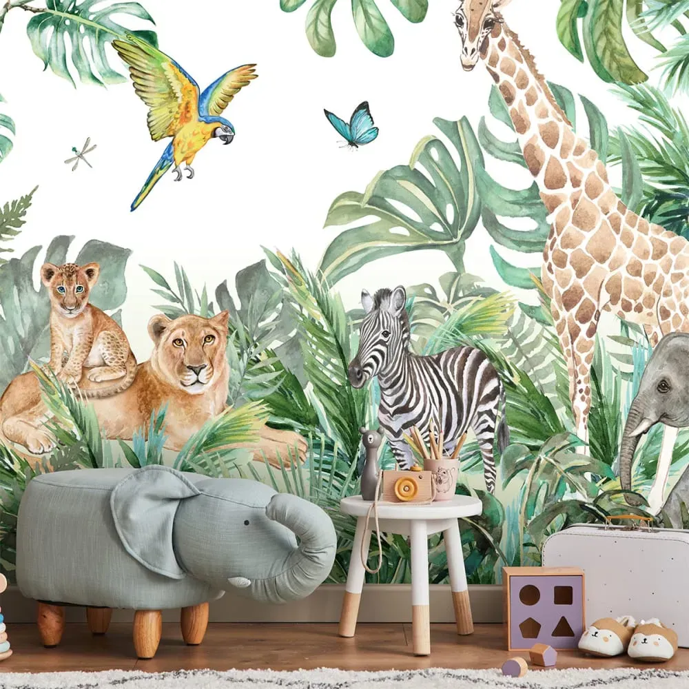 Illustration numéro 3 du produit Papier Peint grand safari 250x360cm