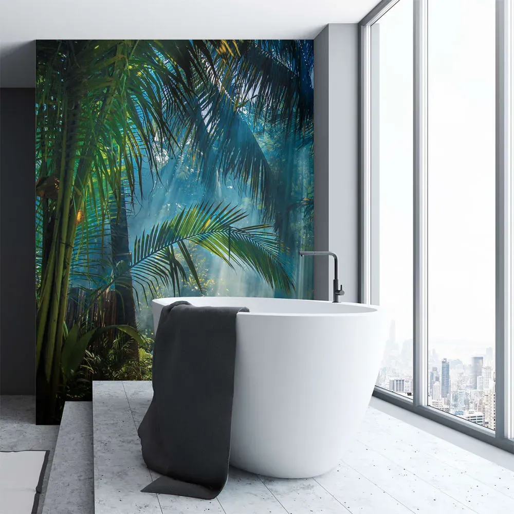 Illustration numéro 3 du produit Papier Peint jungle tropicale 250x240cm