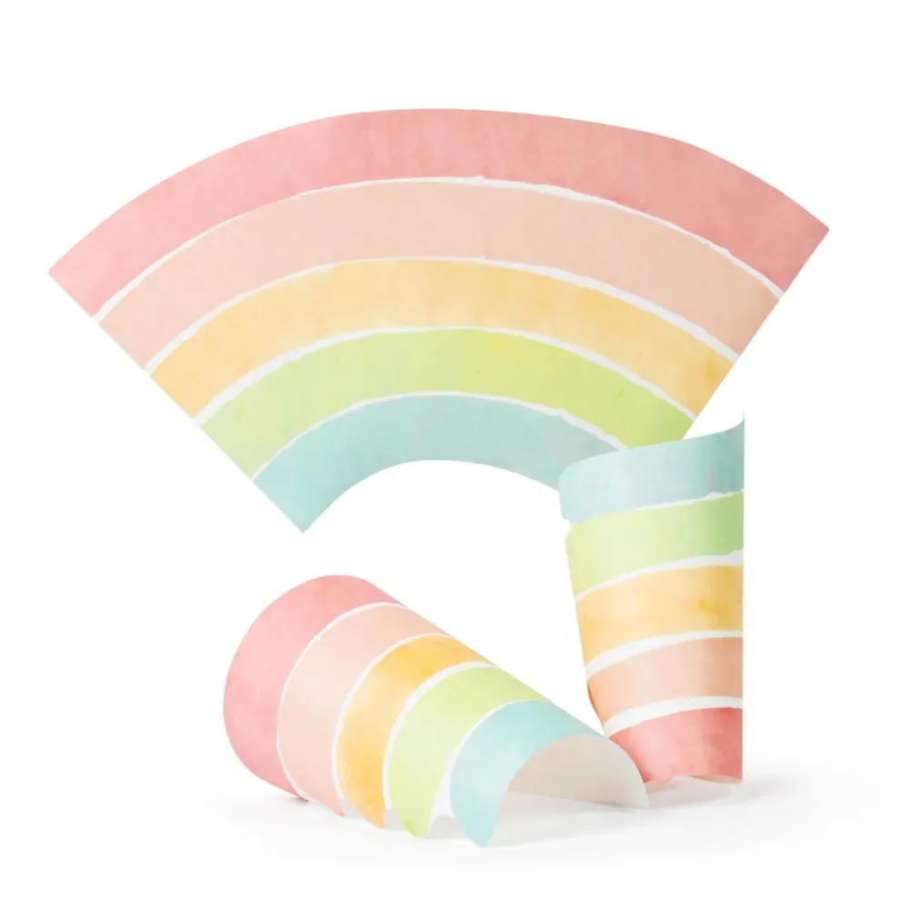 Illustration numéro 3 du produit Papier Peint arcenciel dessin pastel 75x60cm